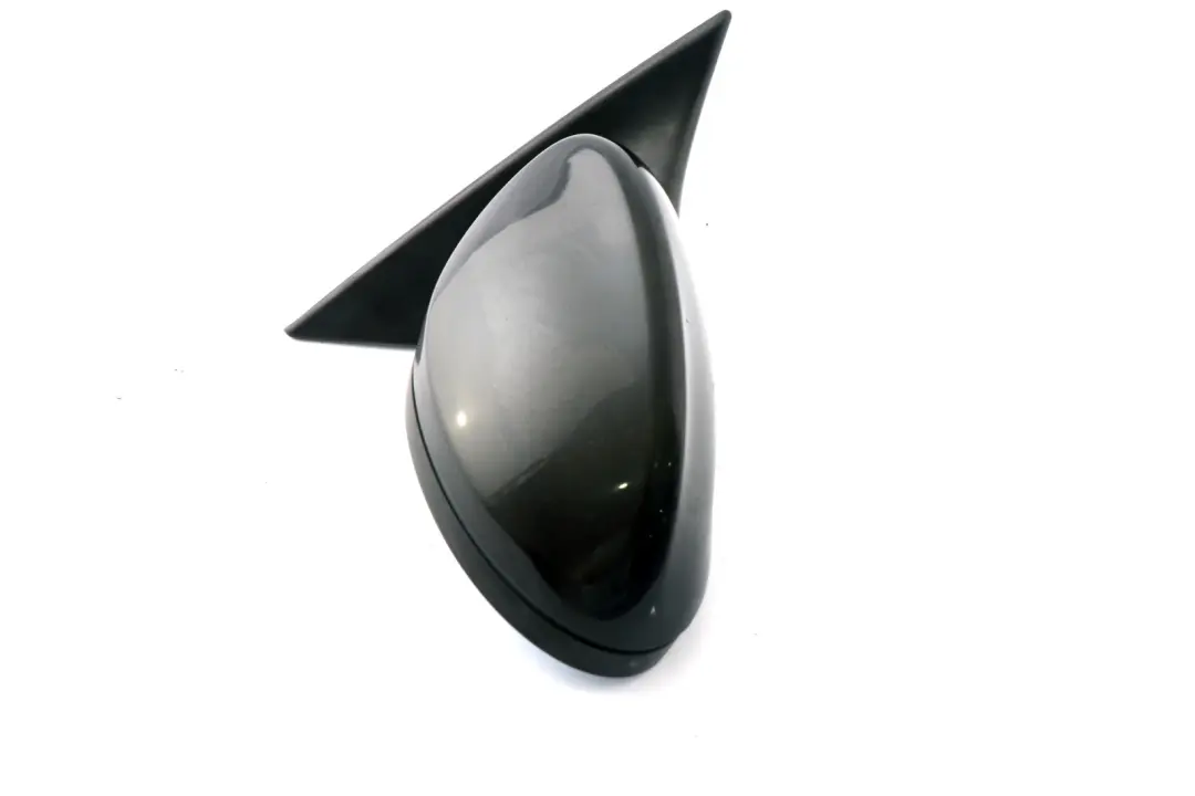 BMW 3 Series E92 E93 Right Heated Outside Wing Mirror O/S Black Sapphire 475 - SKU rhd-7176170-BS1 - Part number 7176170