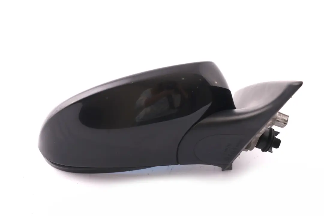 BMW 3 Series E92 E93 Right Heated Outside Wing Mirror O/S Black Sapphire 475 - SKU rhd-7176170-BS1 - Part number 7176170