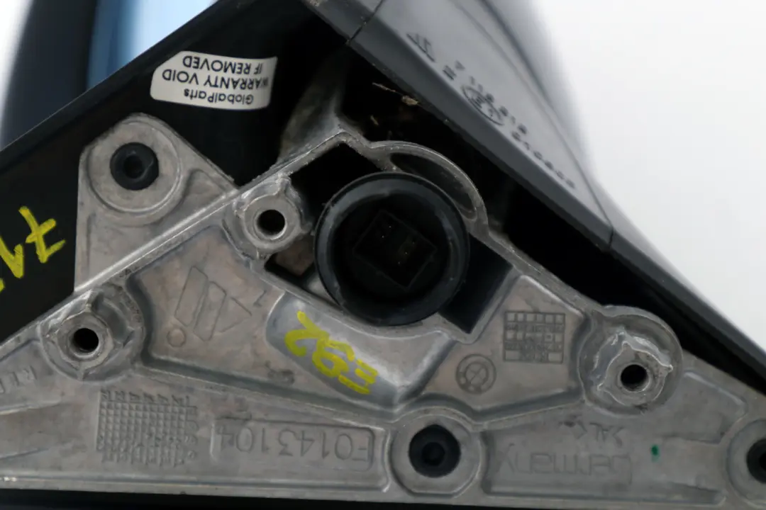 BMW 3 Series E92 E93 Right Heated Outside Wing Mirror O/S Black Sapphire 475 - SKU rhd-7176170-BS1 - Part number 7176170
