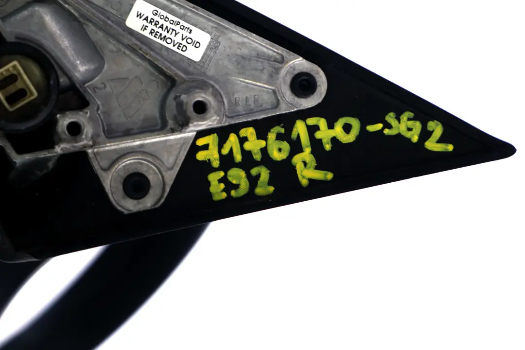 £BMW 3 Series 2 E92 E93 Right Heated Outside Wing Mirror O/S Sparkling Graphite to with Part number 7176170 £BMW 3 Series 2 E92 E93 Right Heated Outside Wing Mirror O/S Sparkling Graphite - SKU rhd-7176170-SG2 - Part number 7176170