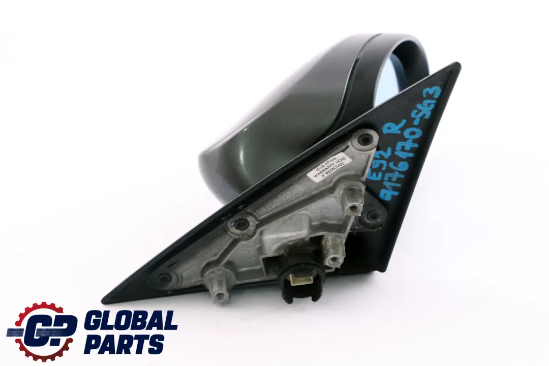 BMW 3 Series 3 E92 E93 Right Heated Outside Wing Mirror O/S Sparkling Graphite - SKU rhd-7176170-SG3 - Part number 7176170