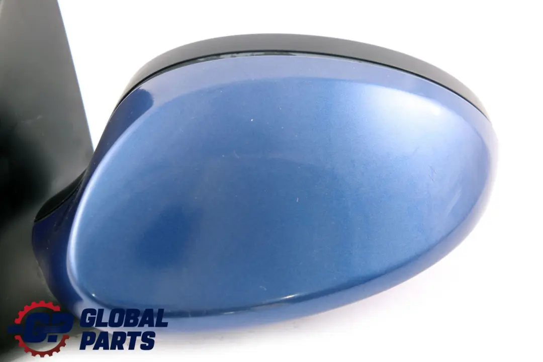 BMW 3 Series E92 E93 Left Outside Wing Mirror N/S Montegoblau Metallic Blue A51 - SKU rhd-7176173-MTB - Part number 7176173