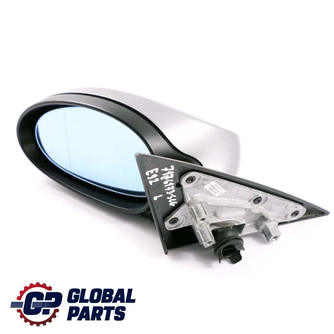 BMW 3 Series E92 E93 Left Wing Mirror N/S Door Spacegrau Metallic Space Grey A52 - SKU rhd-7176173-SCG - Part number 7176173