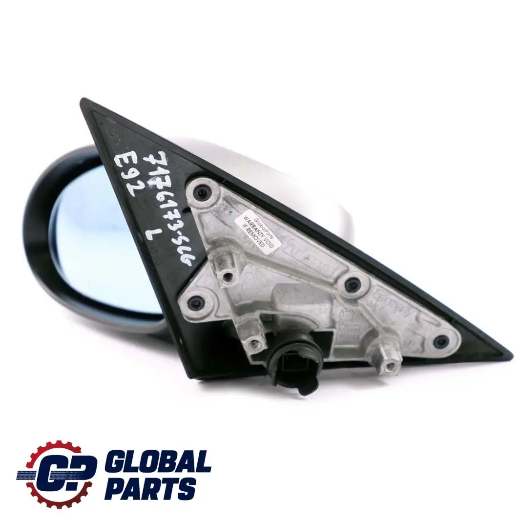 BMW 3 Series E92 E93 Left Wing Mirror N/S Door Spacegrau Metallic Space Grey A52 - SKU rhd-7176173-SCG - Part number 7176173