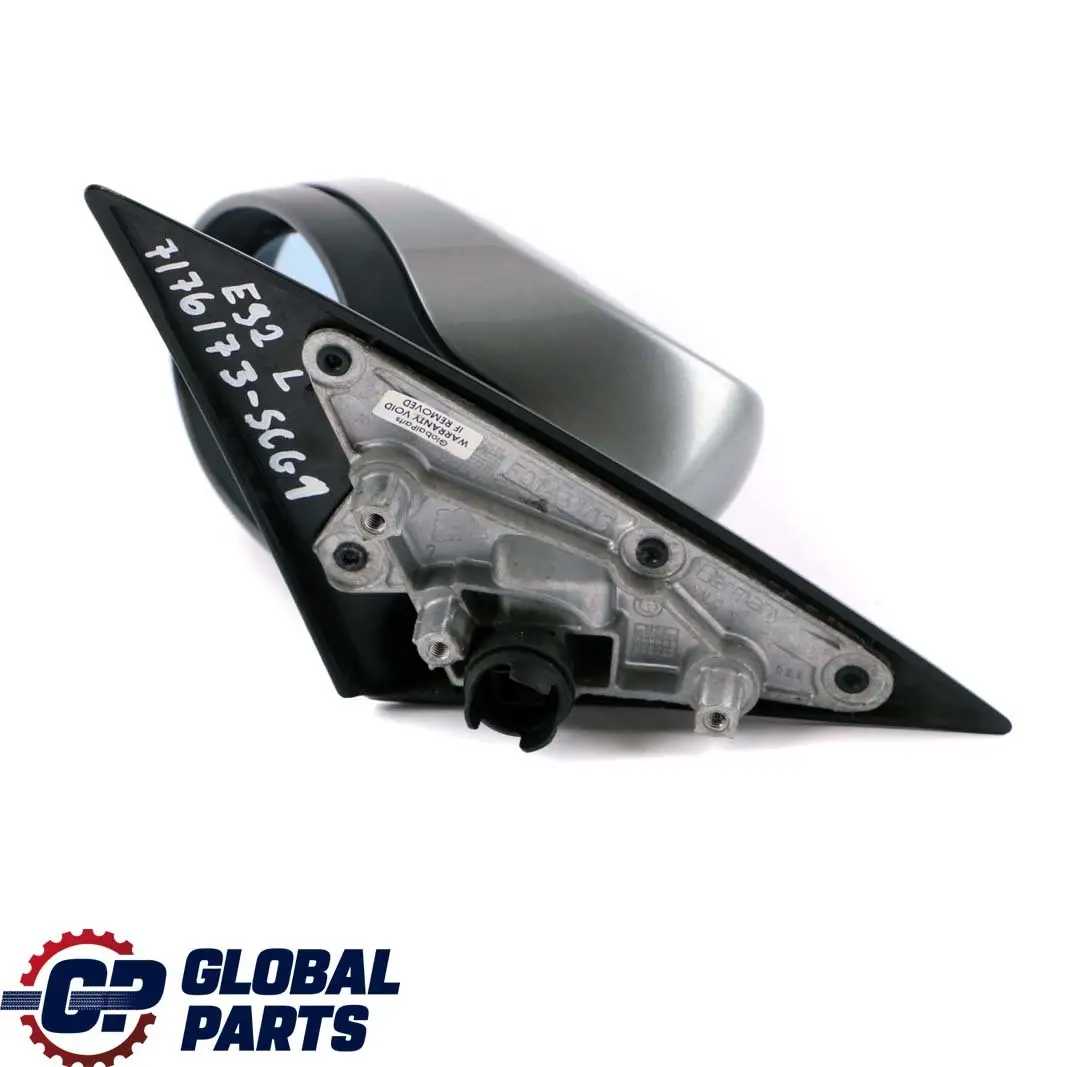 BMW 3 E92 E93 1 Left Wing Mirror N/S Door Spacegrau Metallic Space Grey A52 - SKU rhd-7176173-SCG1 - Part number 7176173