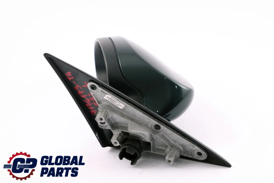 Left Outside Wing Mirror N/S Tiefgruen Metallic Deep Green to BMW 3 Series E92 E93 with Part number 7176173 BMW 3 Series E92 E93 Left Outside Wing Mirror N/S Tiefgruen Metallic Deep Green - SKU rhd-7176173-TG - Part number 7176173