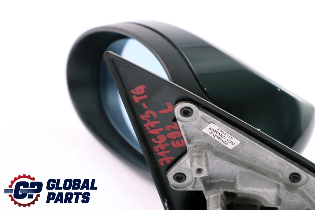 Left Outside Wing Mirror N/S Tiefgruen Metallic Deep Green to BMW 3 Series E92 E93 with Part number 7176173 BMW 3 Series E92 E93 Left Outside Wing Mirror N/S Tiefgruen Metallic Deep Green - SKU rhd-7176173-TG - Part number 7176173