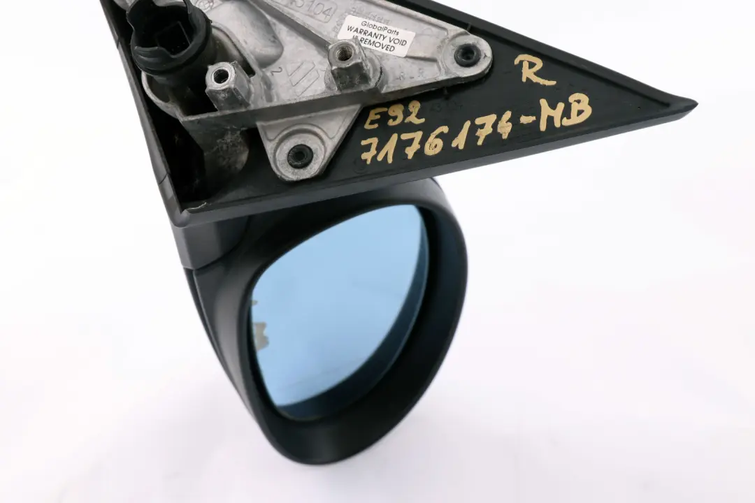 Right Heated Wing Mirror O/S Monacoblau Monaco Blue to BMW 3 Series E92 E93 with Part number 7176174 BMW 3 Series E92 E93 Right Heated Wing Mirror O/S Monacoblau Monaco Blue - SKU rhd-7176174-MB - Part number 7176174