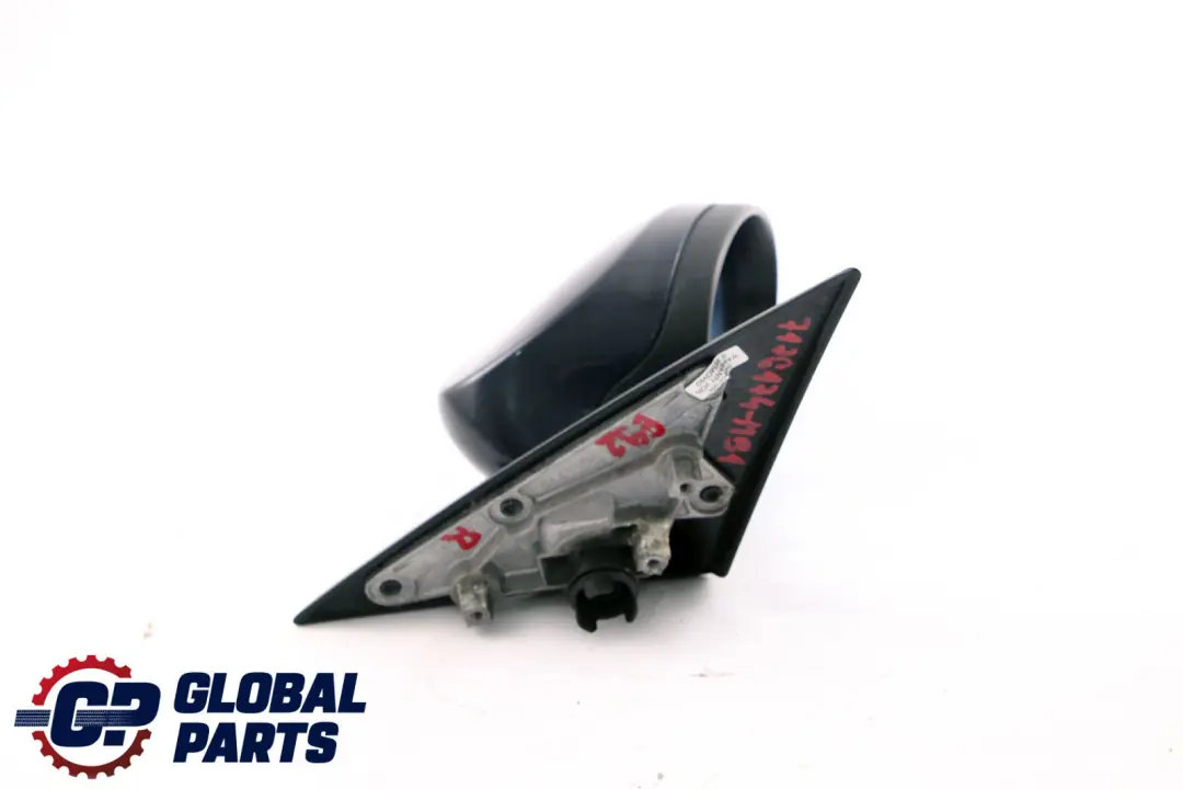 Right Wing Mirror O/S Monacoblau Metallic Blue A35 to BMW 3 Series 1 E92 E93 with Part number 7176174 BMW 3 Series 1 E92 E93 Right Wing Mirror O/S Monacoblau Metallic Blue A35 - SKU rhd-7176174-MB1 - Part number 7176174