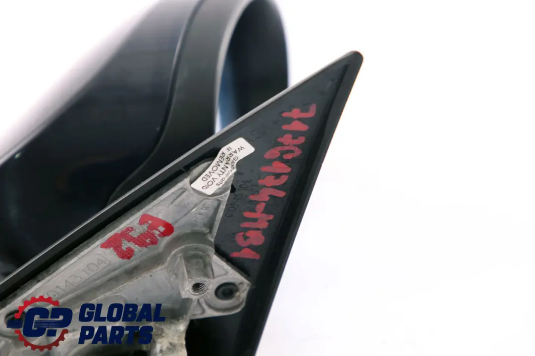 Right Wing Mirror O/S Monacoblau Metallic Blue A35 to BMW 3 Series 1 E92 E93 with Part number 7176174 BMW 3 Series 1 E92 E93 Right Wing Mirror O/S Monacoblau Metallic Blue A35 - SKU rhd-7176174-MB1 - Part number 7176174