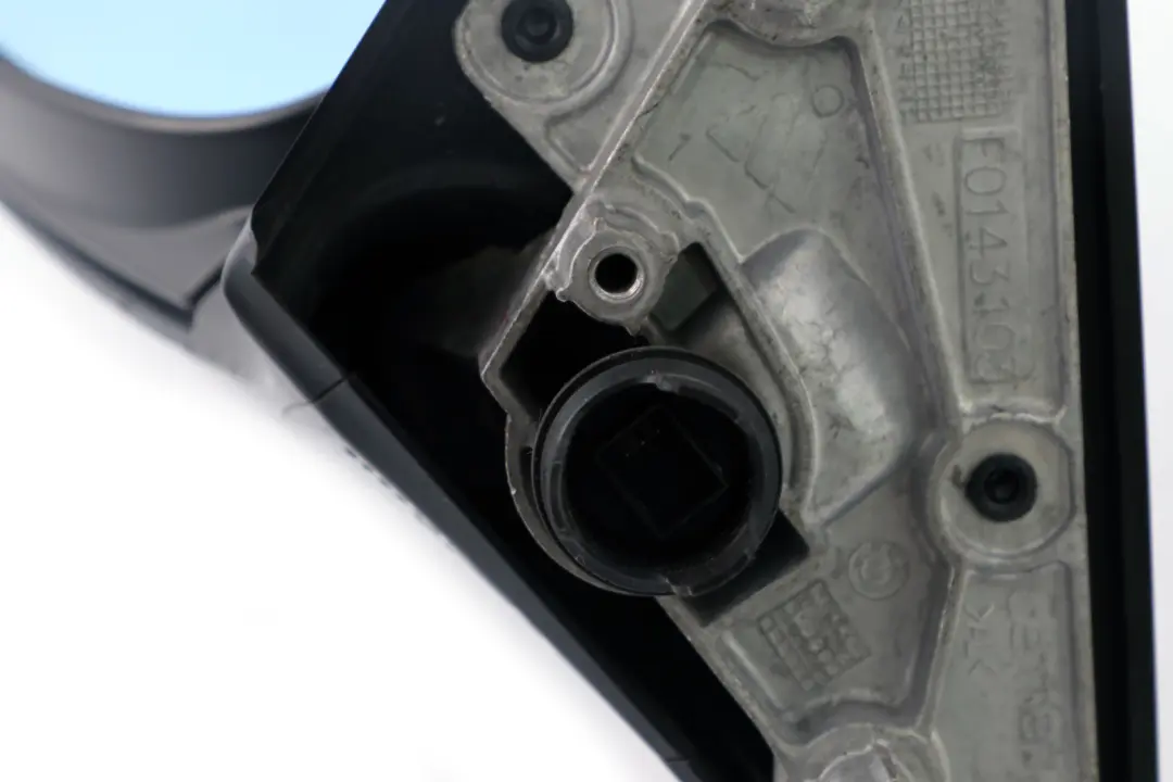 BMW 3 Series 1 E92 E93 Power Fold Heated Left Wing Mirror N/S Black Sapphire - SKU rhd-7176177-BS1 - Part number 7176177