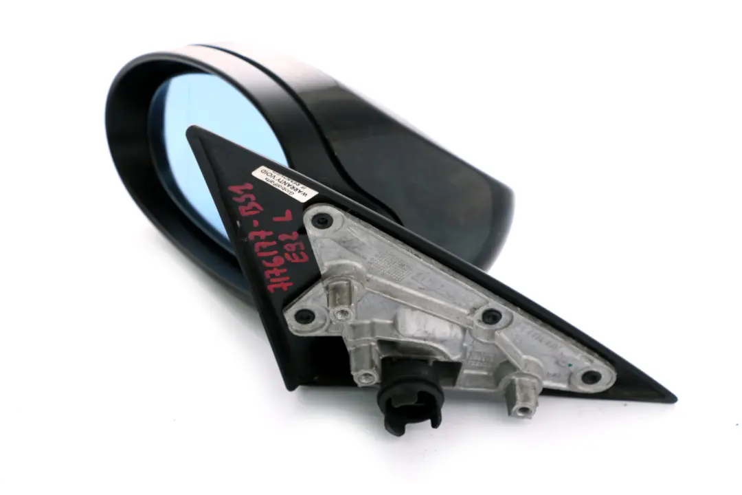 Fold Heated Left Wing Mirror N/S Black Sapphire to BMW 3 Series 1 E92 E93 Power with Part number 7176177 BMW 3 Series 1 E92 E93 Power Fold Heated Left Wing Mirror N/S Black Sapphire - SKU rhd-7176177-BS1 - Part number 7176177