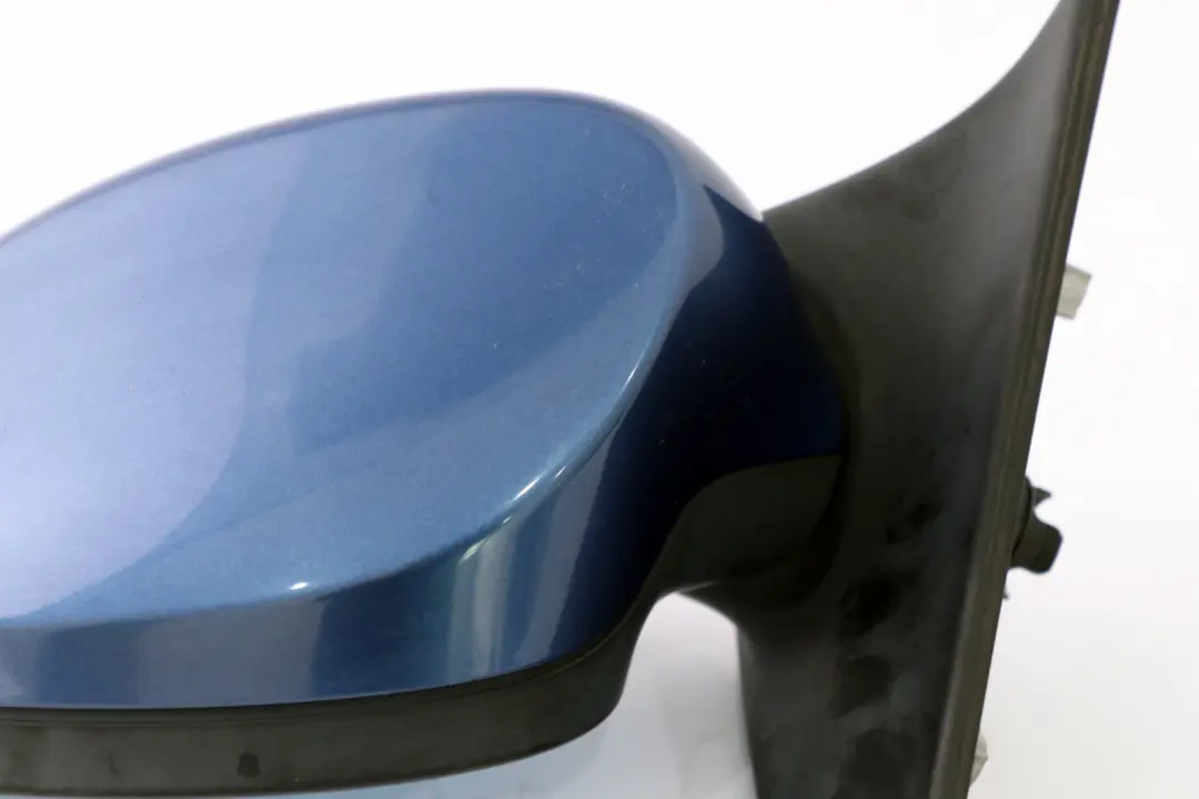 BMW 3 Series E92 E93 Power Fold Left Wing Mirror N/S Montegoblau Montego Blue - SKU rhd-7176177-MTB - Part number 7176177
