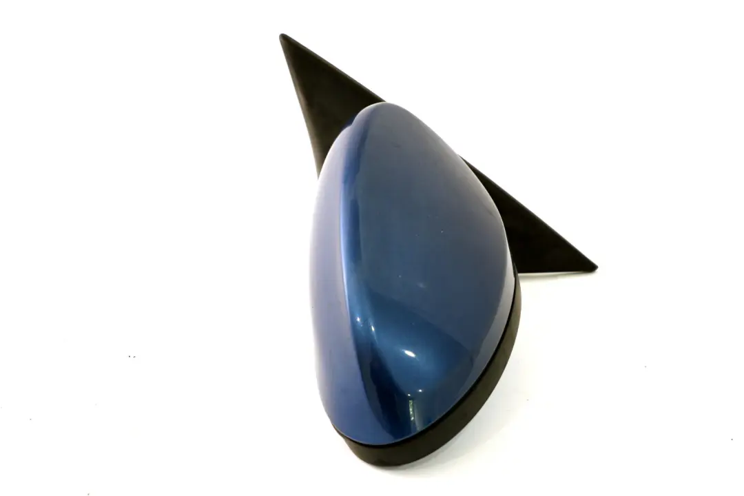 BMW 3 Series E92 E93 Power Fold Left Wing Mirror N/S Montegoblau Montego Blue - SKU rhd-7176177-MTB - Part number 7176177