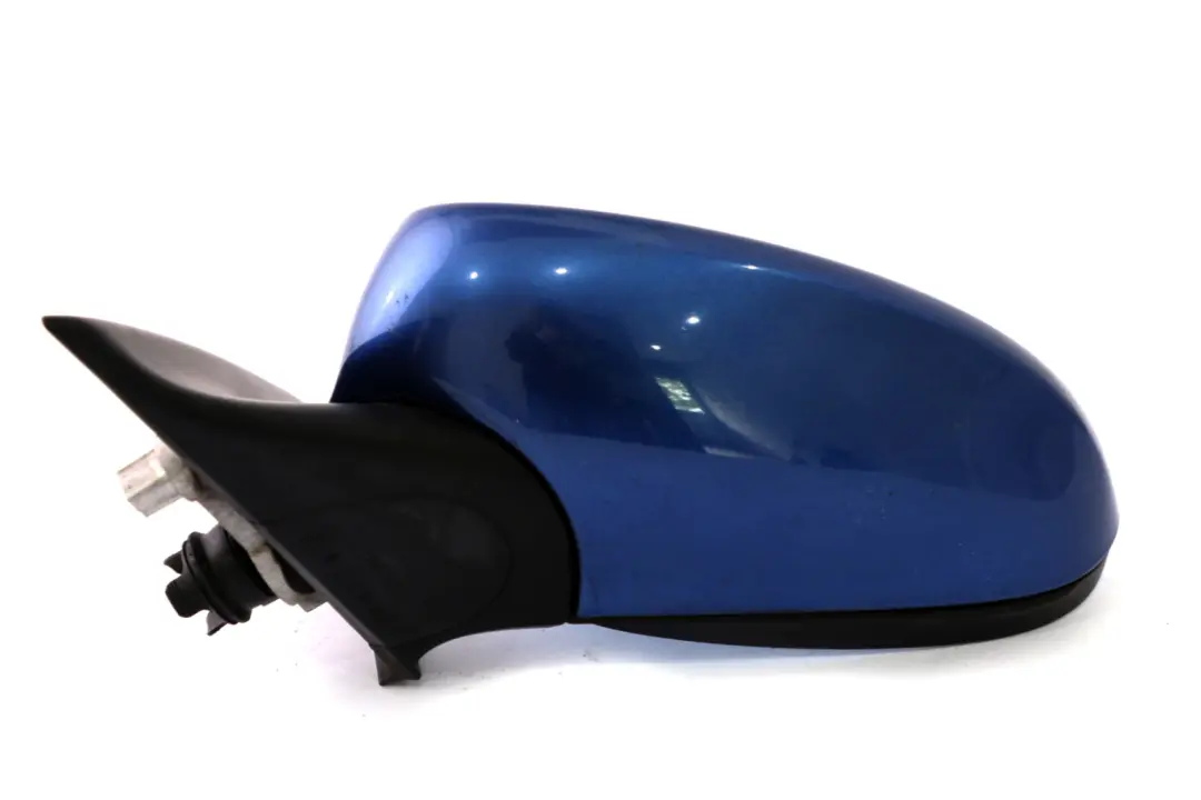 BMW 3 Series E92 E93 Power Fold Left Wing Mirror N/S Montegoblau Montego Blue - SKU rhd-7176177-MTB - Part number 7176177