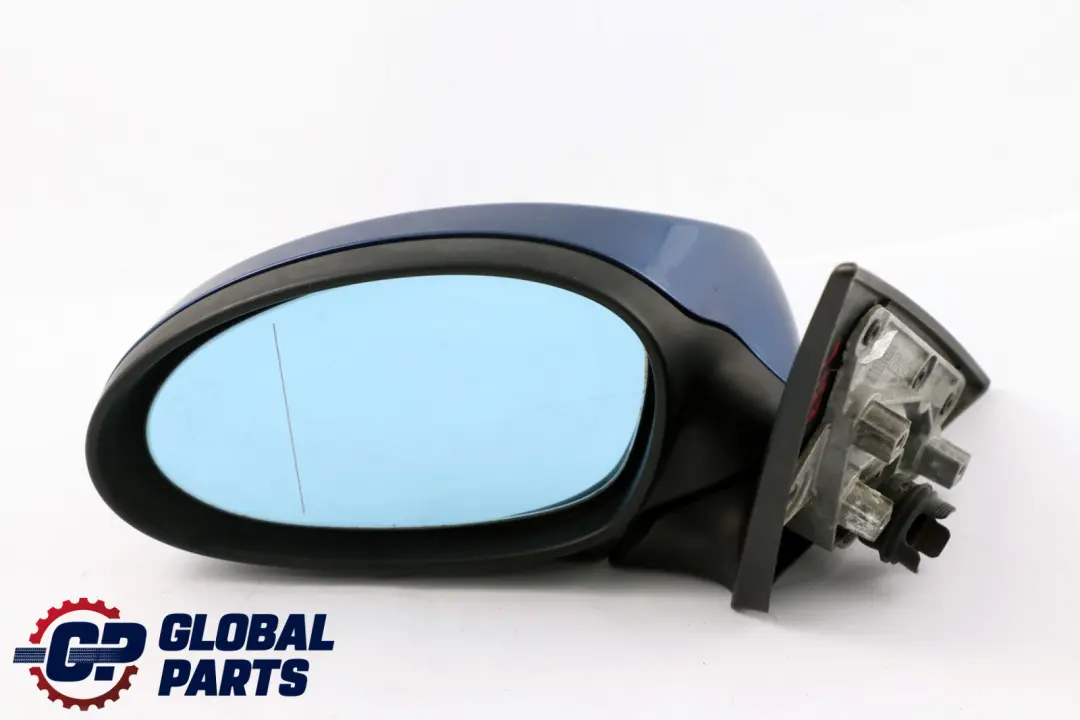BMW 3 Series 2 E92 E93 Power Fold Left Wing Mirror N/S Montegoblau Montego Blue - SKU rhd-7176177-MTB2 - Part number 7176177