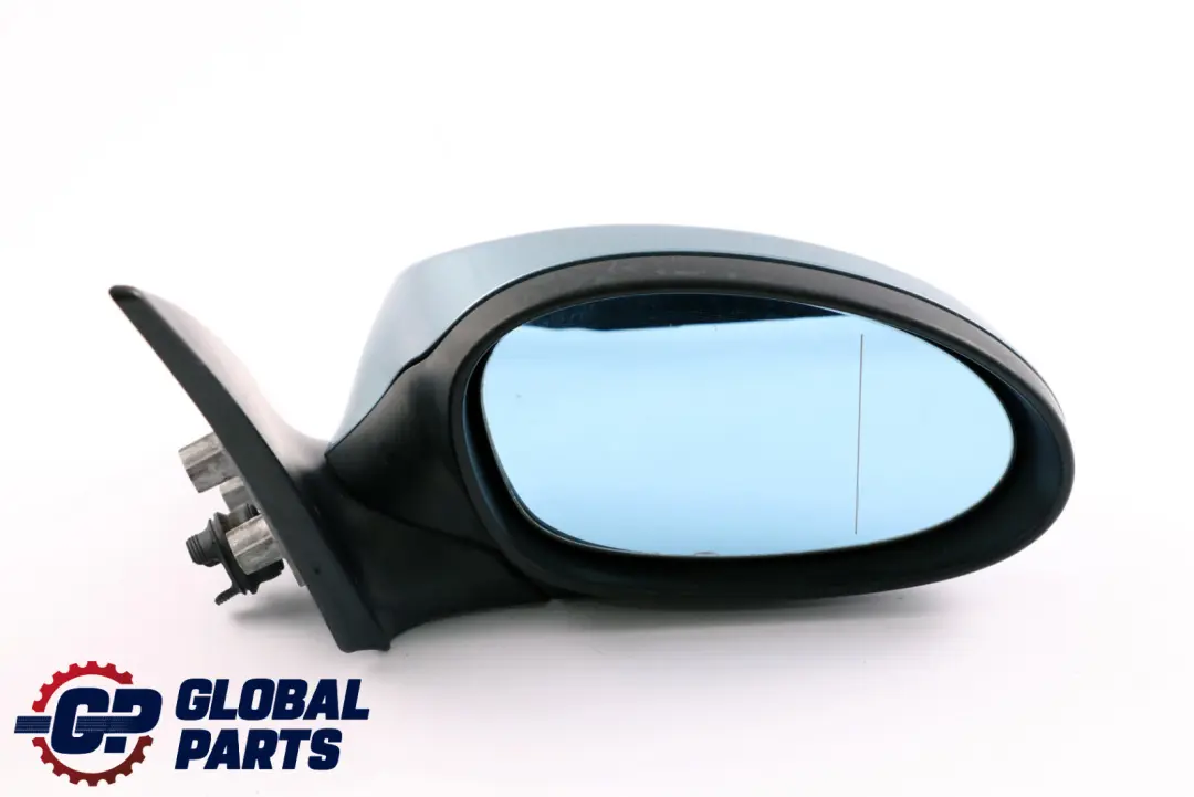 BMW 3 Series E92 Power Fold Right Heated Wing Mirror O/S Atlantikblau Blue A13 - SKU rhd-7176178-ATL - Part number 7176178