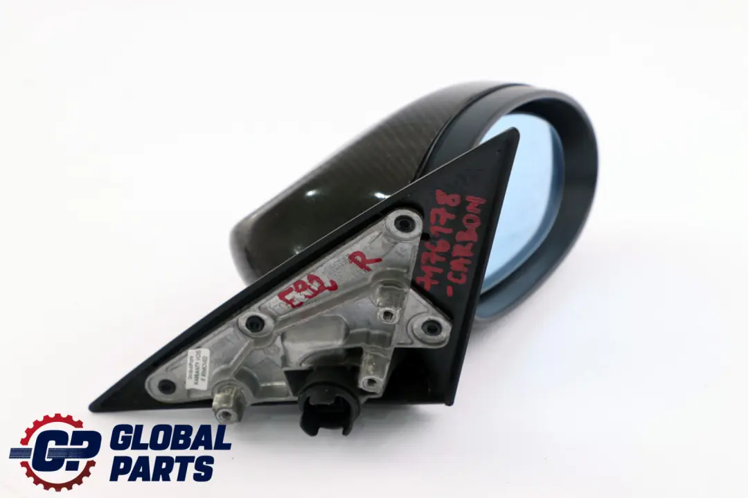 BMW 3 Series E92 E93 Power Fold Right Heated Wing Mirror O/S Memory Carbon - SKU rhd-7176178-CARBON - Part number 7176178