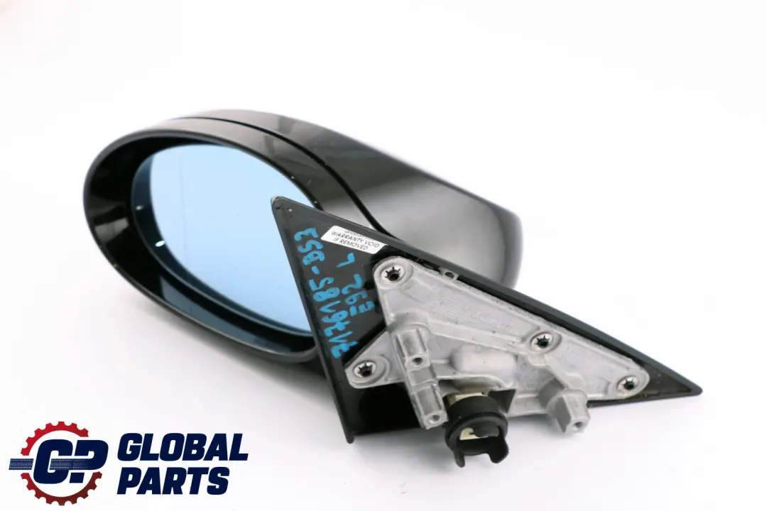 High Gloss Left Door Wing Mirror N/S Black Sapphire to BMW 3 Series 3 E92 M Sport with Part number 7176185 BMW 3 Series 3 E92 M Sport High Gloss Left Door Wing Mirror N/S Black Sapphire - SKU rhd-7176185-BS3 - Part number 7176185