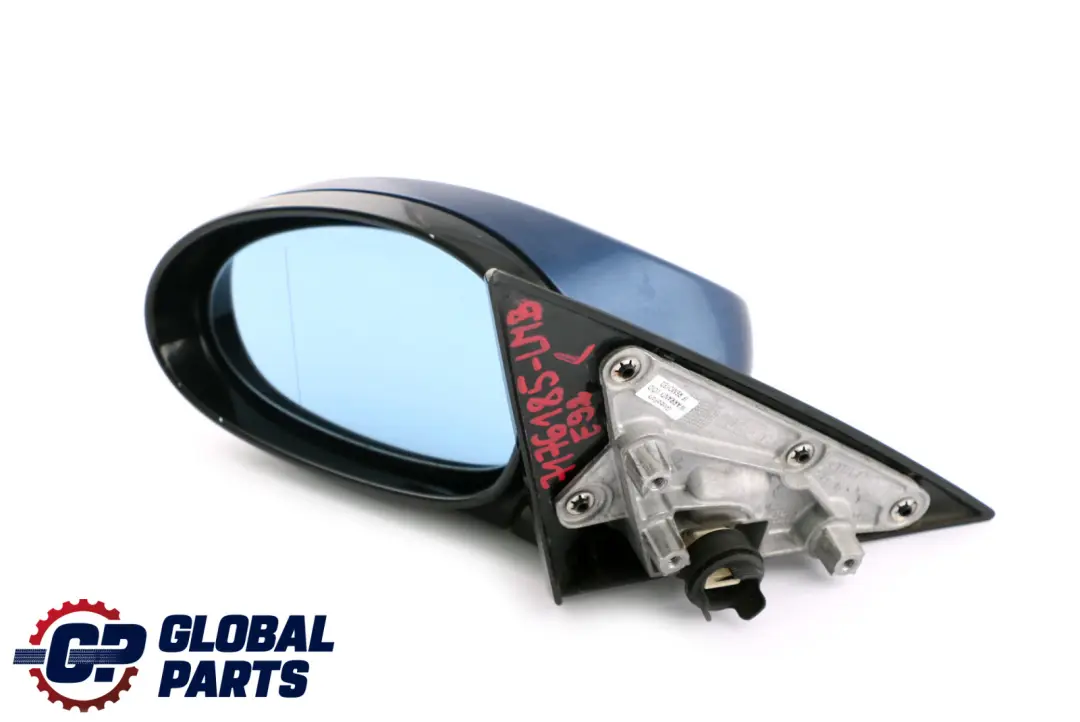 BMW 3 Series E92 M Sport Left Wing Mirror High Gloss N/S Le Mans Blau Blue 381 - SKU rhd-7176185-LMB - Part number 7176185