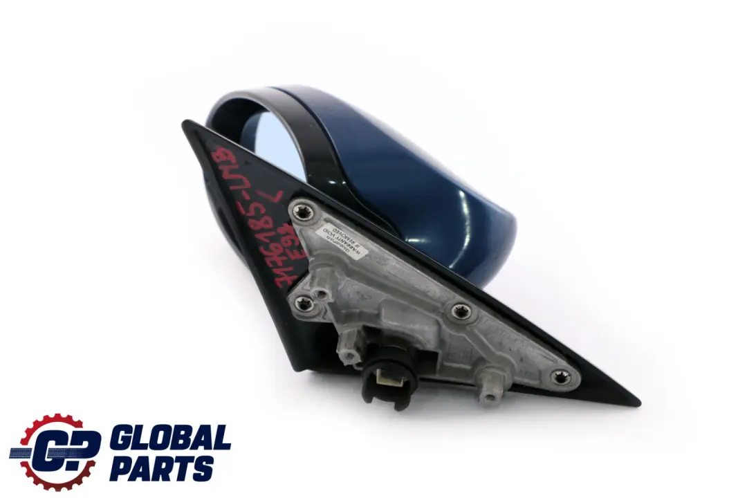 BMW 3 Series E92 M Sport Left Wing Mirror High Gloss N/S Le Mans Blau Blue 381 - SKU rhd-7176185-LMB - Part number 7176185