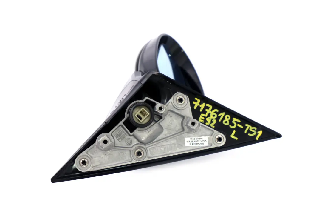 BMW 3 Series 1 E92 M Sport Left High Gloss Wing Mirror N/S Titansilber Silver - SKU rhd-7176185-TS1 - Part number 7176185