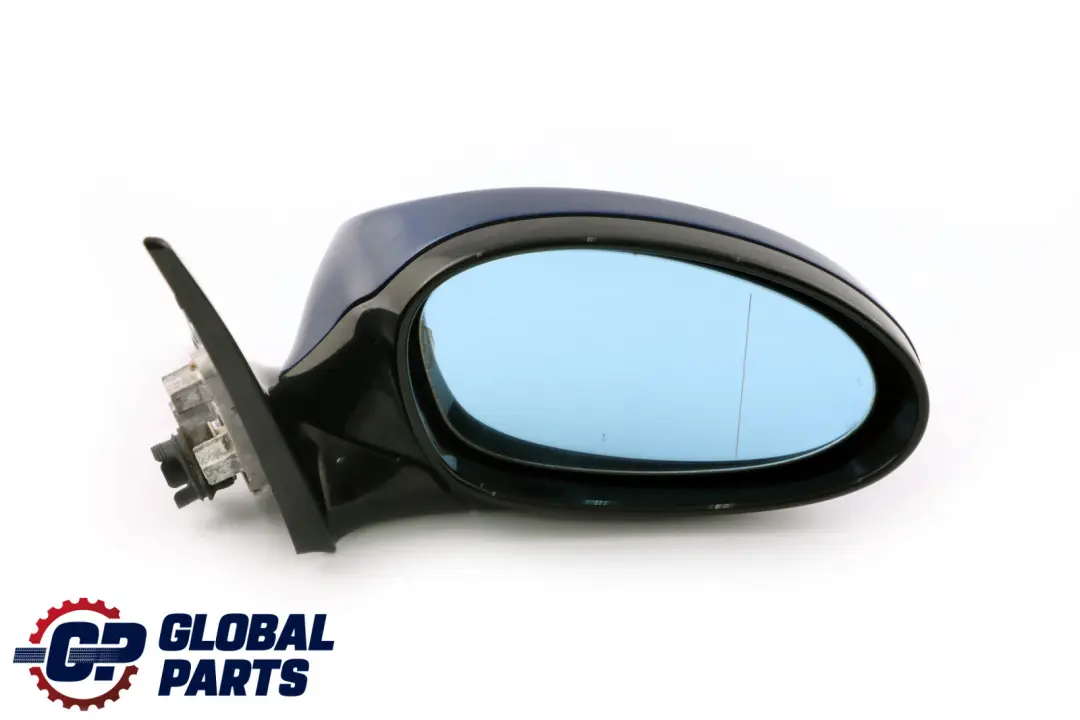 BMW 3 Series E92 M Sport Right Wing Mirror High Gloss O/S Le Mans Blau Blue 381 - SKU rhd-7176186-LMB - Part number 7176186