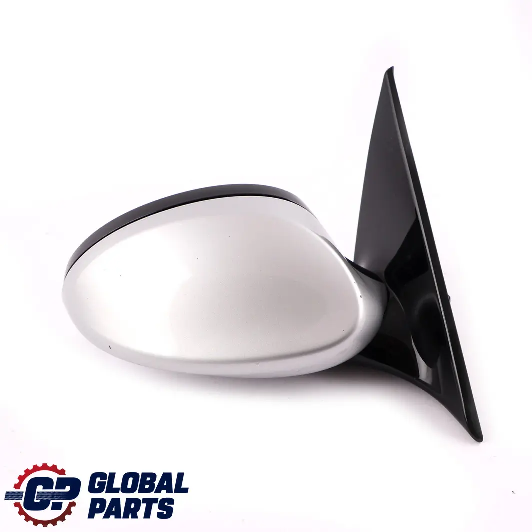 BMW 3 Series 1 E92 M Sport Right Wing Mirror High Gloss O/S Titansilber Silver - SKU rhd-7176186-TS1 - Part number 7176186