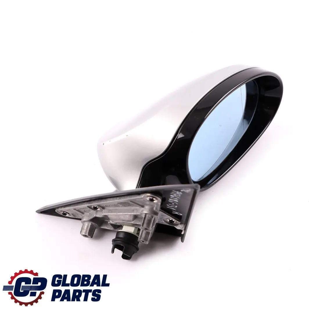 BMW 3 Series 1 E92 M Sport Right Wing Mirror High Gloss O/S Titansilber Silver - SKU rhd-7176186-TS1 - Part number 7176186