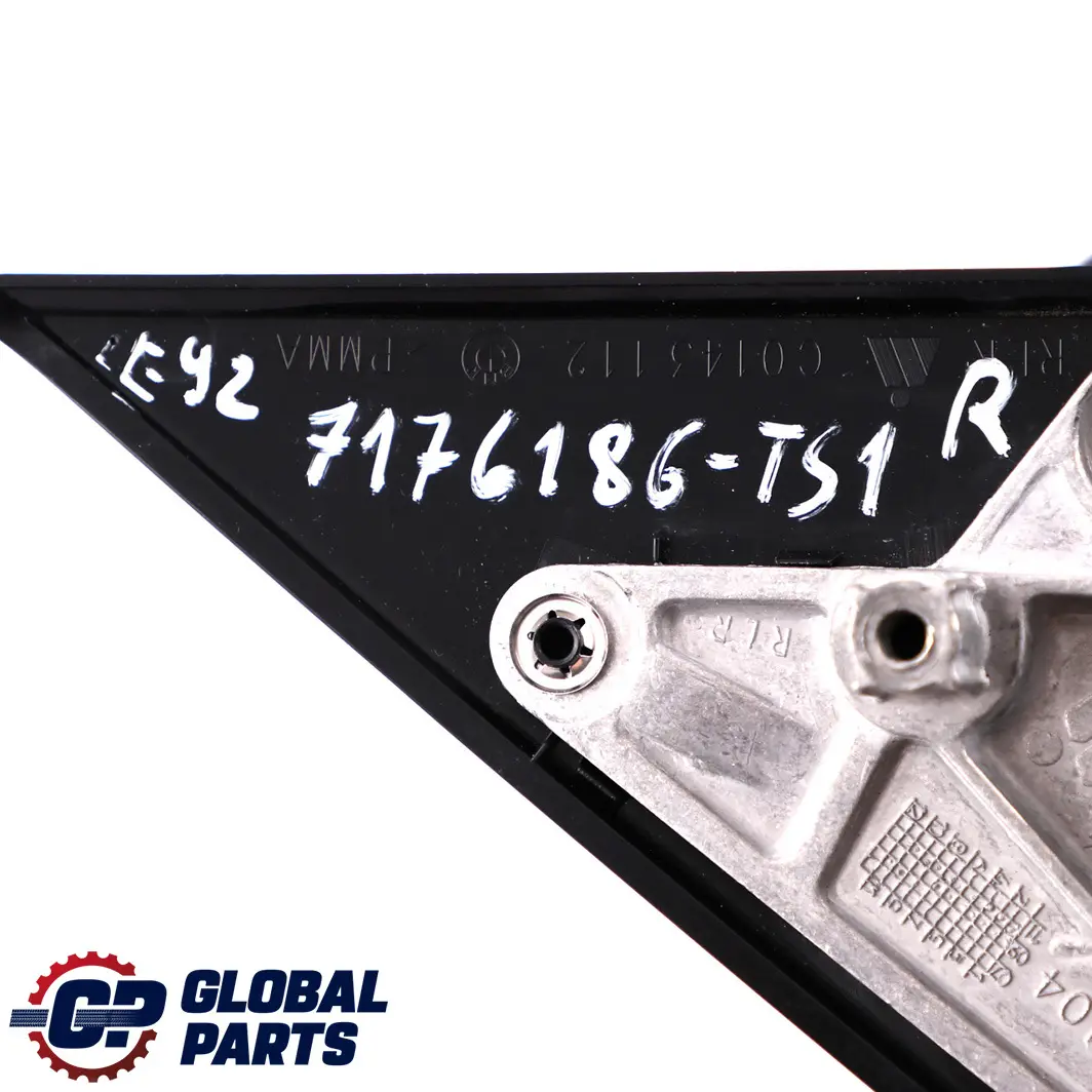 Right Wing Mirror High Gloss O/S Titansilber Silver to BMW 3 Series 1 E92 M Sport with Part number 7176186 BMW 3 Series 1 E92 M Sport Right Wing Mirror High Gloss O/S Titansilber Silver - SKU rhd-7176186-TS1 - Part number 7176186