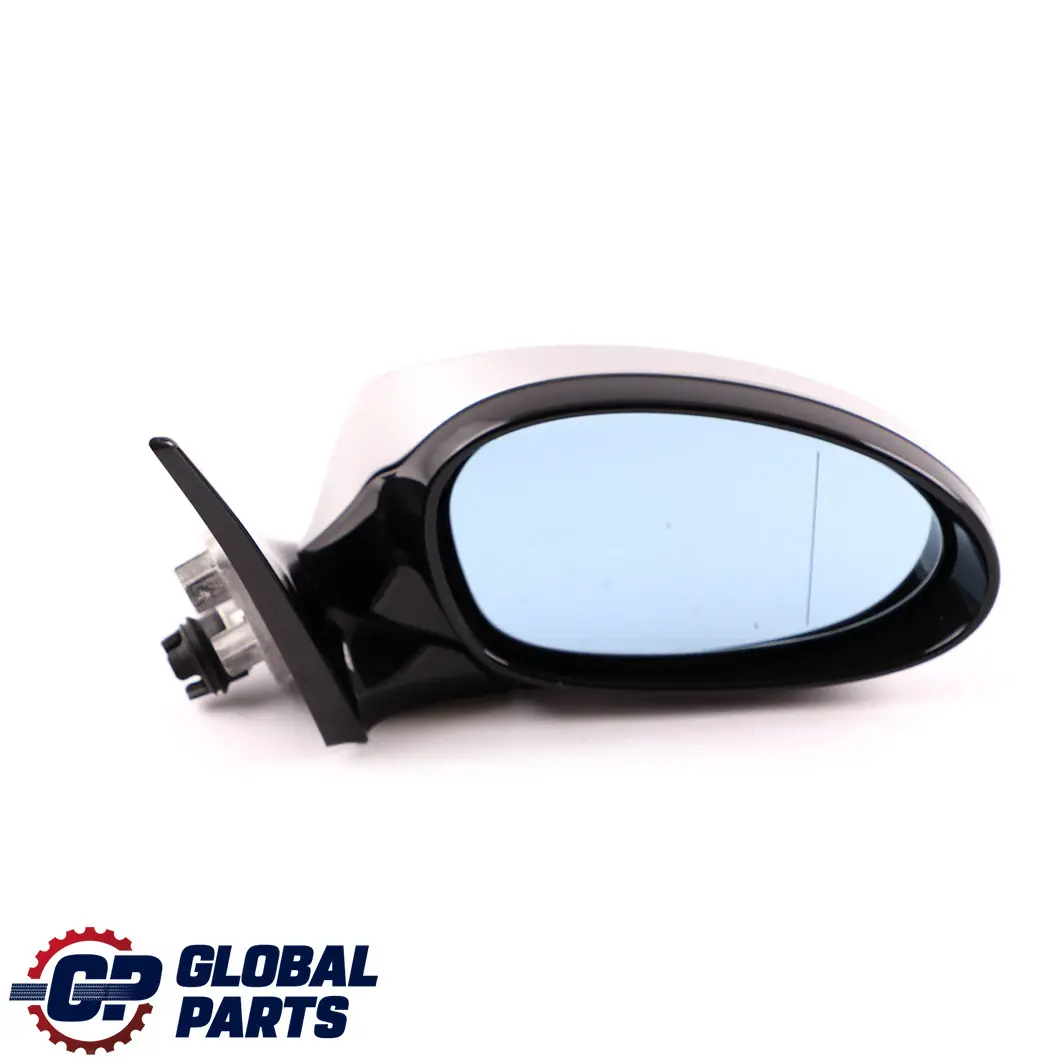 BMW 3 Series 1 E92 M Sport Right Wing Mirror High Gloss O/S Titansilber Silver - SKU rhd-7176186-TS1 - Part number 7176186