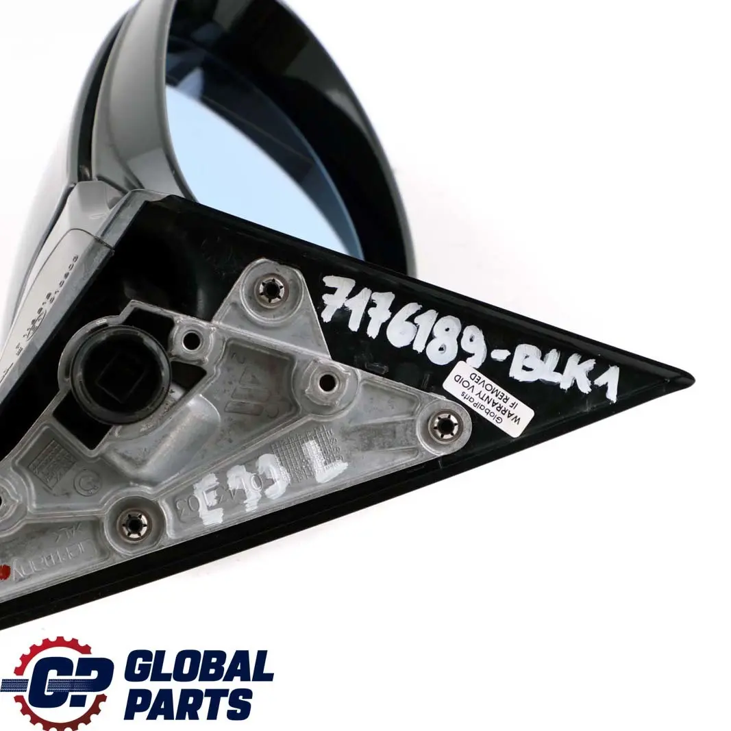 BMW 3 Series 1 E92 E93 M Sport Left Heated Wing Mirror Memory N/S Black - SKU rhd-7176189-BLK1 - Part number 7176189