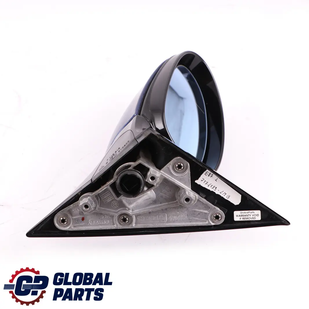 BMW 3 Series E92 E93 M Sport Left Heated Wing Mirror Memory N/S Le Mans Blau - SKU rhd-7176189-LMB - Part number 7176189