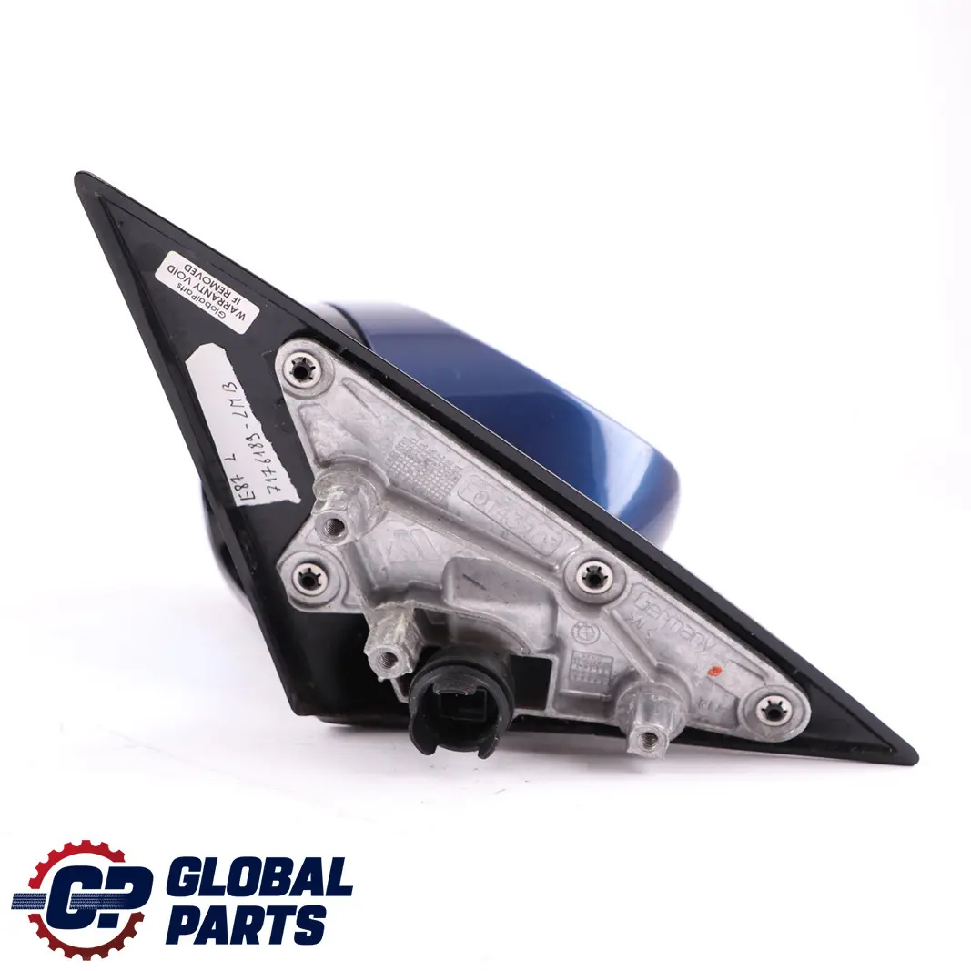 BMW 3 Series E92 E93 M Sport Left Heated Wing Mirror Memory N/S Le Mans Blau - SKU rhd-7176189-LMB - Part number 7176189