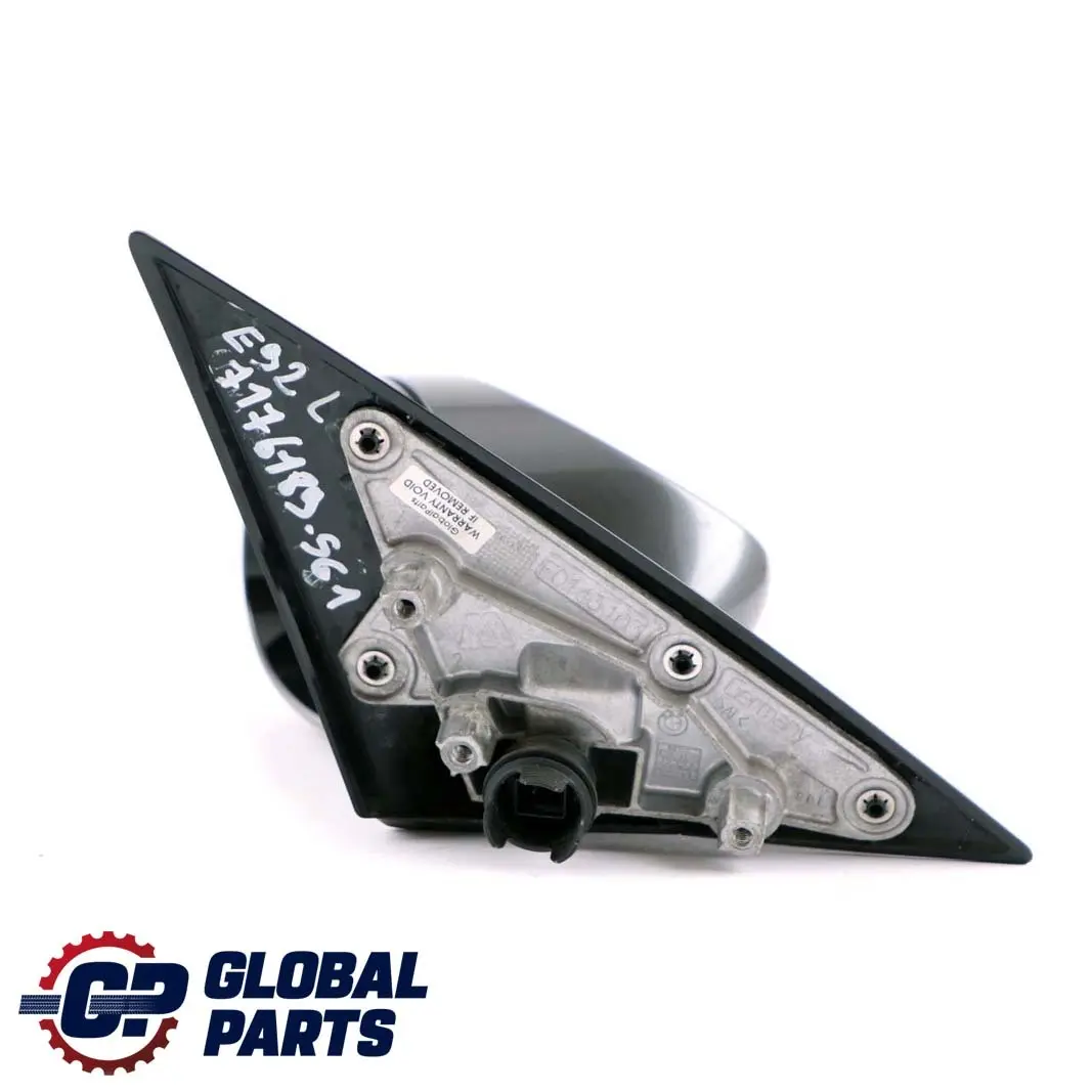 Left Heated Wing Mirror Memory N/S Sparkling Graphite A22 to BMW 3 E92 E93 M Sport with Part number 7176189 BMW 3 E92 E93 M Sport Left Heated Wing Mirror Memory N/S Sparkling Graphite A22 - SKU rhd-7176189-SG1 - Part number 7176189