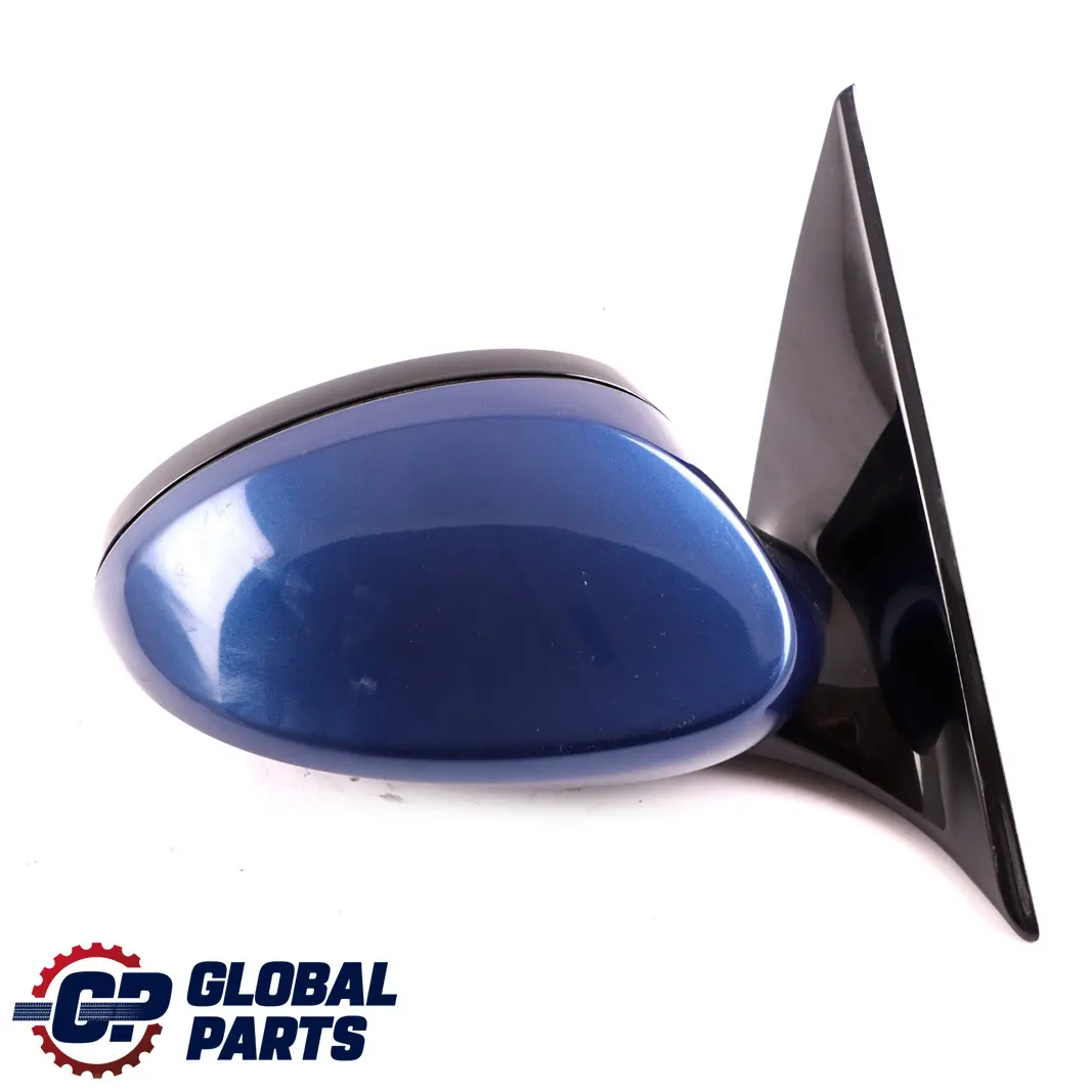 BMW 3 Series E92 E93 M Sport Right O/S Heated Wing Mirror Memory Le Mans Blau - SKU rhd-7176190-LMB - Part number 7176190