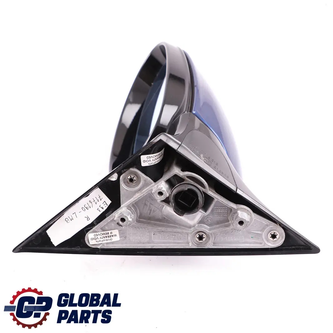 Right O/S Heated Wing Mirror Memory Le Mans Blau to BMW 3 Series E92 E93 M Sport with Part number 7176190 BMW 3 Series E92 E93 M Sport Right O/S Heated Wing Mirror Memory Le Mans Blau - SKU rhd-7176190-LMB - Part number 7176190