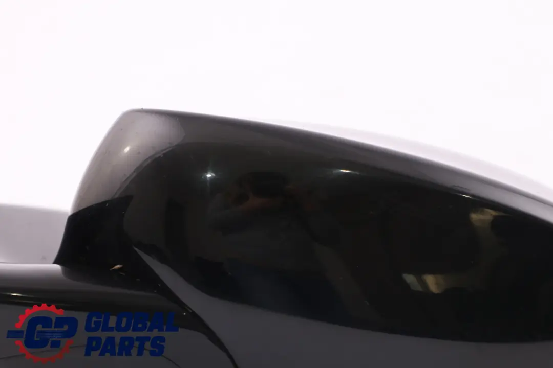 BMW 3 Series E92 Power Fold Left Wing Mirror N/S High Gloss Black Sapphire 475 - SKU rhd-7176193-BS - Part number 7176193