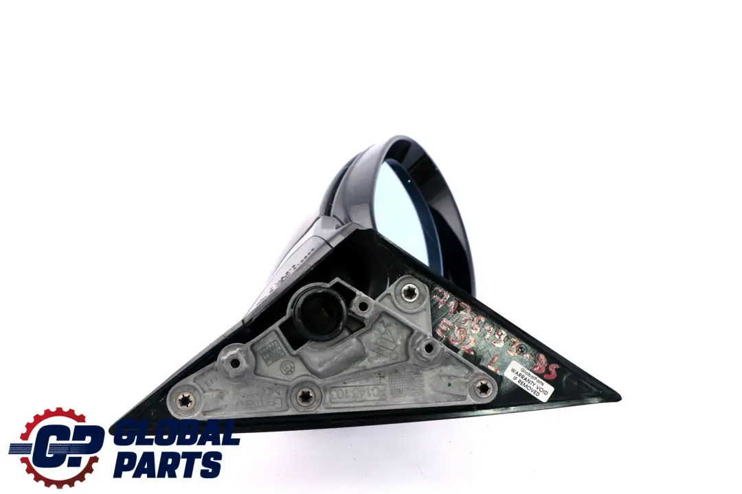 BMW 3 Series E92 Power Fold Left Wing Mirror N/S High Gloss Black Sapphire 475 - SKU rhd-7176193-BS - Part number 7176193