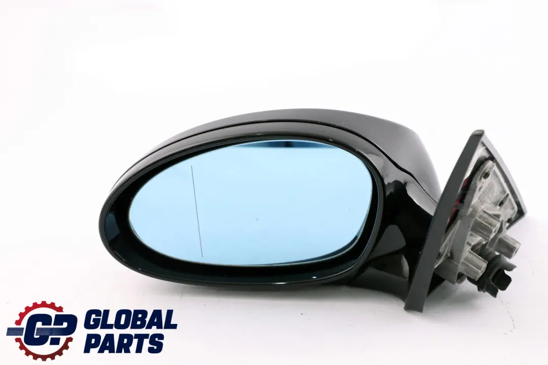 BMW 3 Series E92 Power Fold Left Wing Mirror N/S High Gloss Black Sapphire 475 - SKU rhd-7176193-BS - Part number 7176193
