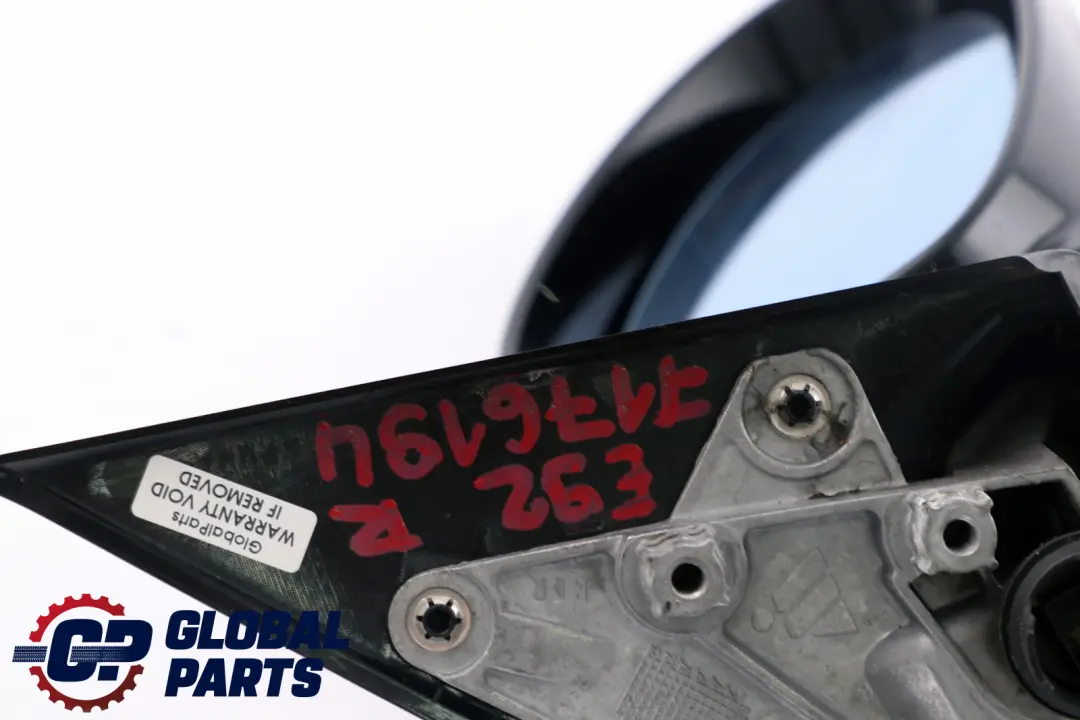 BMW 3 Series E92 Power Fold Right Heated Base Wing Mirror O/S High Gloss Memory - SKU rhd-7176194 - Part number 7176194