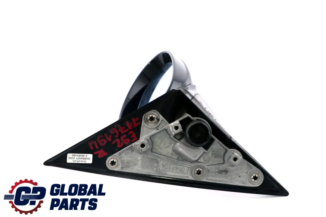 Fold Right Heated Base Wing Mirror O/S High Gloss Memory to BMW 3 Series E92 Power with Part number 7176194 BMW 3 Series E92 Power Fold Right Heated Base Wing Mirror O/S High Gloss Memory - SKU rhd-7176194 - Part number 7176194