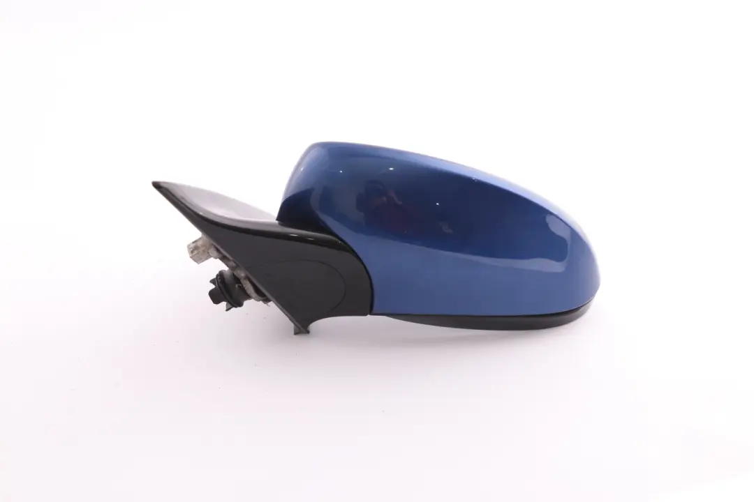 BMW 3 Series E92 High Gloss Power Fold Auto Dip Left Mirror N/S Montego Blue - SKU rhd-7176197-MTB - Part number 7176197