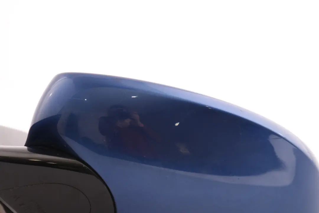 BMW 3 Series E92 High Gloss Power Fold Auto Dip Left Mirror N/S Montego Blue - SKU rhd-7176197-MTB - Part number 7176197