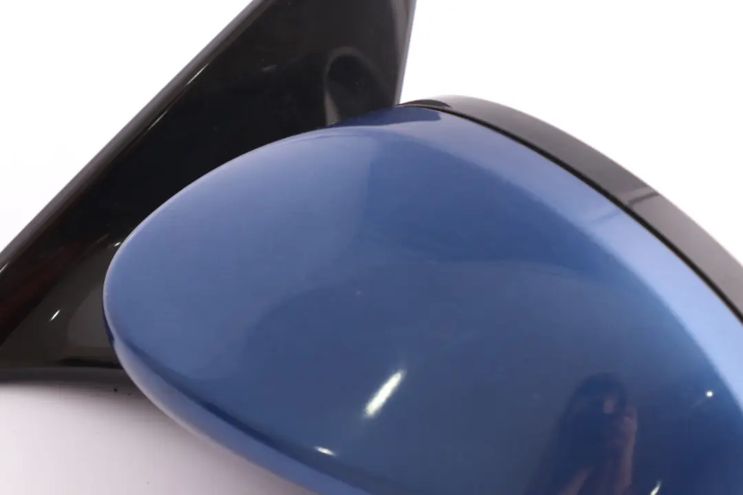 BMW 3 Series E92 High Gloss Power Fold Auto Dip Left Mirror N/S Montego Blue - SKU rhd-7176197-MTB - Part number 7176197
