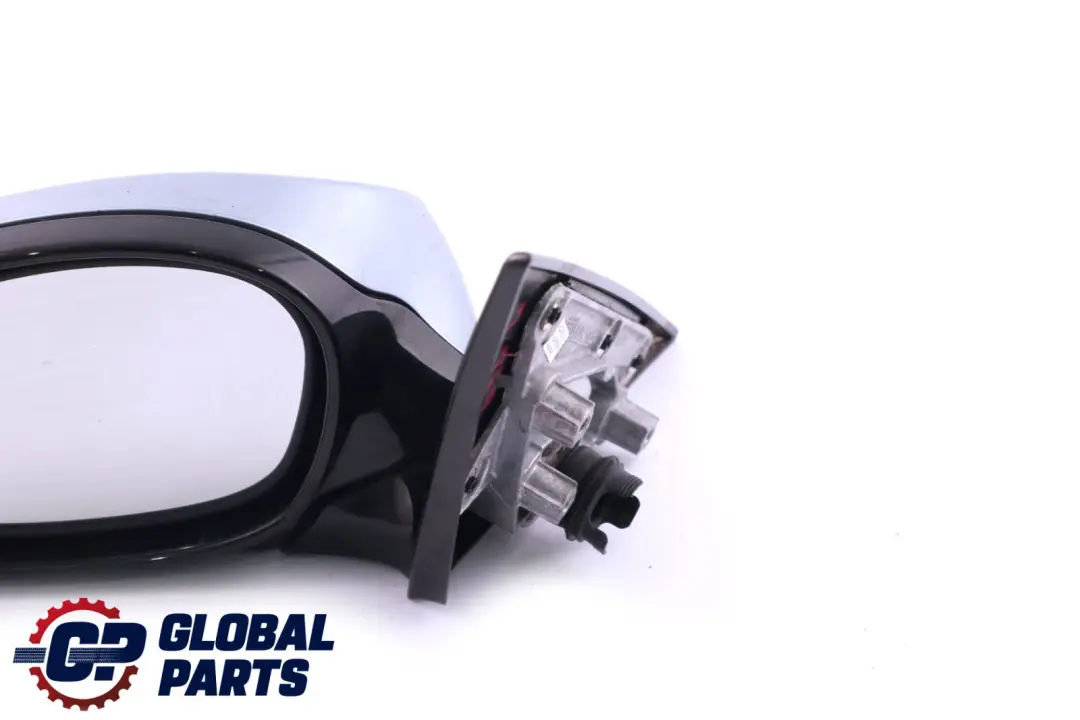 BMW 3 Series E92 High Gloss Power Fold Auto Dip Left Mirror N/S Bluewater Blue - SKU rhd-7176197-WB - Part number 7176197