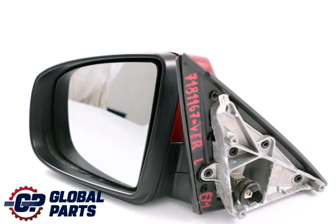 Outside Left Wing Mirror N/S Vermilionrot Vermilion Red A82 to BMW X6 Series E71 with Part number 7181167 BMW X6 Series E71 Outside Left Wing Mirror N/S Vermilionrot Vermilion Red A82 - SKU rhd-7181167-VER - Part number 7181167