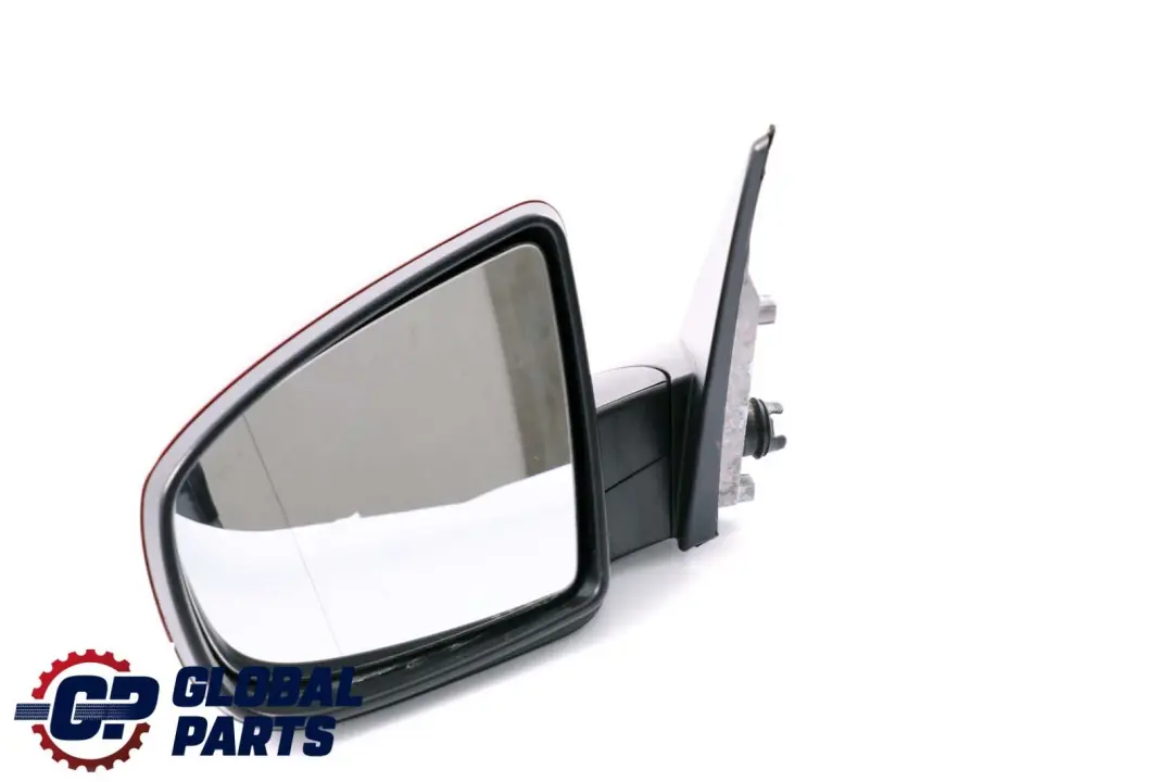 BMW X6 Series E71 Outside Left Wing Mirror N/S Vermilionrot Vermilion Red A82 - SKU rhd-7181167-VER - Part number 7181167