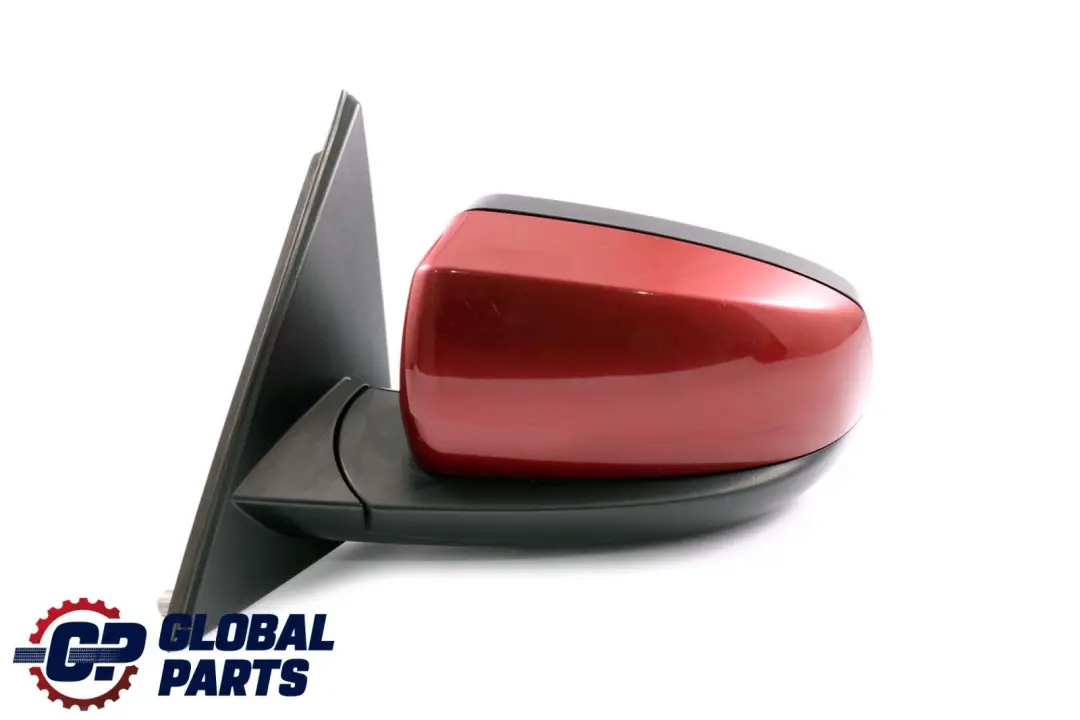 BMW X6 Series E71 Outside Left Wing Mirror N/S Vermilionrot Vermilion Red A82 - SKU rhd-7181167-VER - Part number 7181167