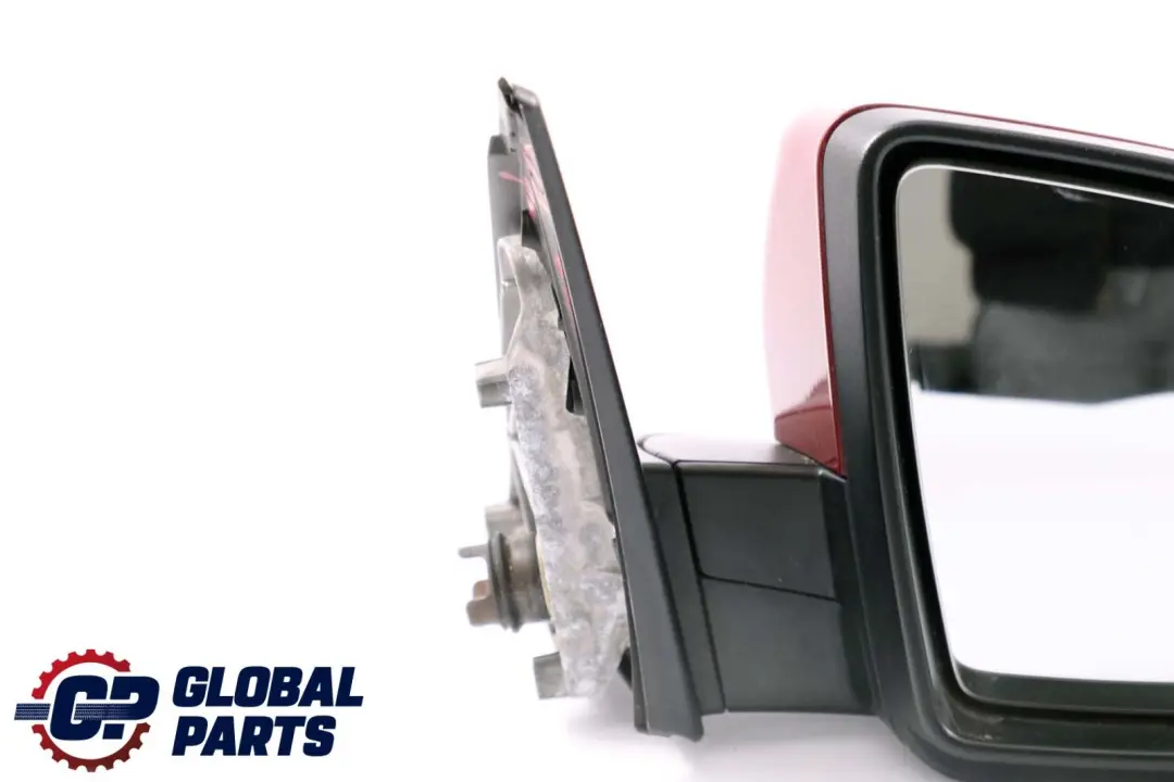 BMW X6 Series E71 Outside Right Wing Mirror O/S Vermilionrot Vermilion Red A82 - SKU rhd-7181168-VER - Part number 7181168